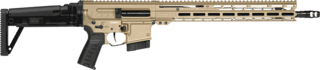 CMMG Dissent Mk4 22 ARC Semi-Auto Rifle - Coyote - 16.1" - 2x 10rd - Folding Stock